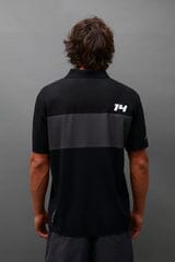 Aston Martin F1 Kimoa Fernando Alonso Minimal Polo Shirt - Black/Green Polos Aston Martin F1 