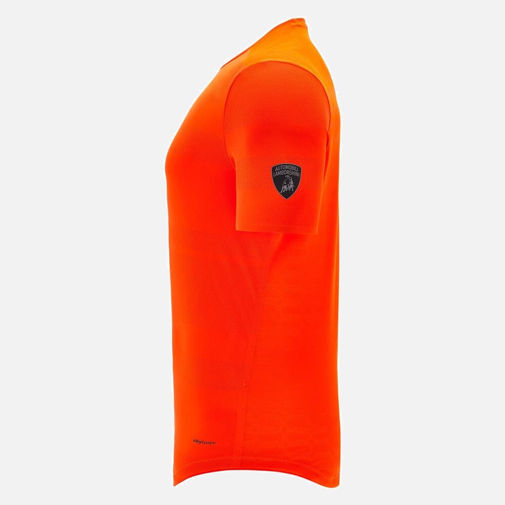 Automobili Lamborghini Men's Activewear T-Shirt - Orange T-shirts Automobili Lamborghini 