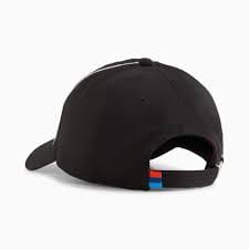 BMW "M" Motorsports Puma Heritage Dad Hat - Black/White/Blue Hats BMW Motorsports 