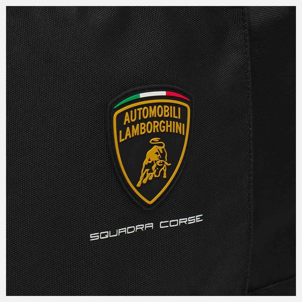 Automobili Lamborghini Squadra Corse Backpack - Black Bags Automobili Lamborghini 