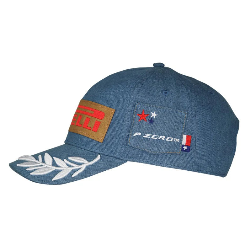 Pirelli Podium Special Edition Austin GP 1st Place Hat- Denim Hats Pirelli 