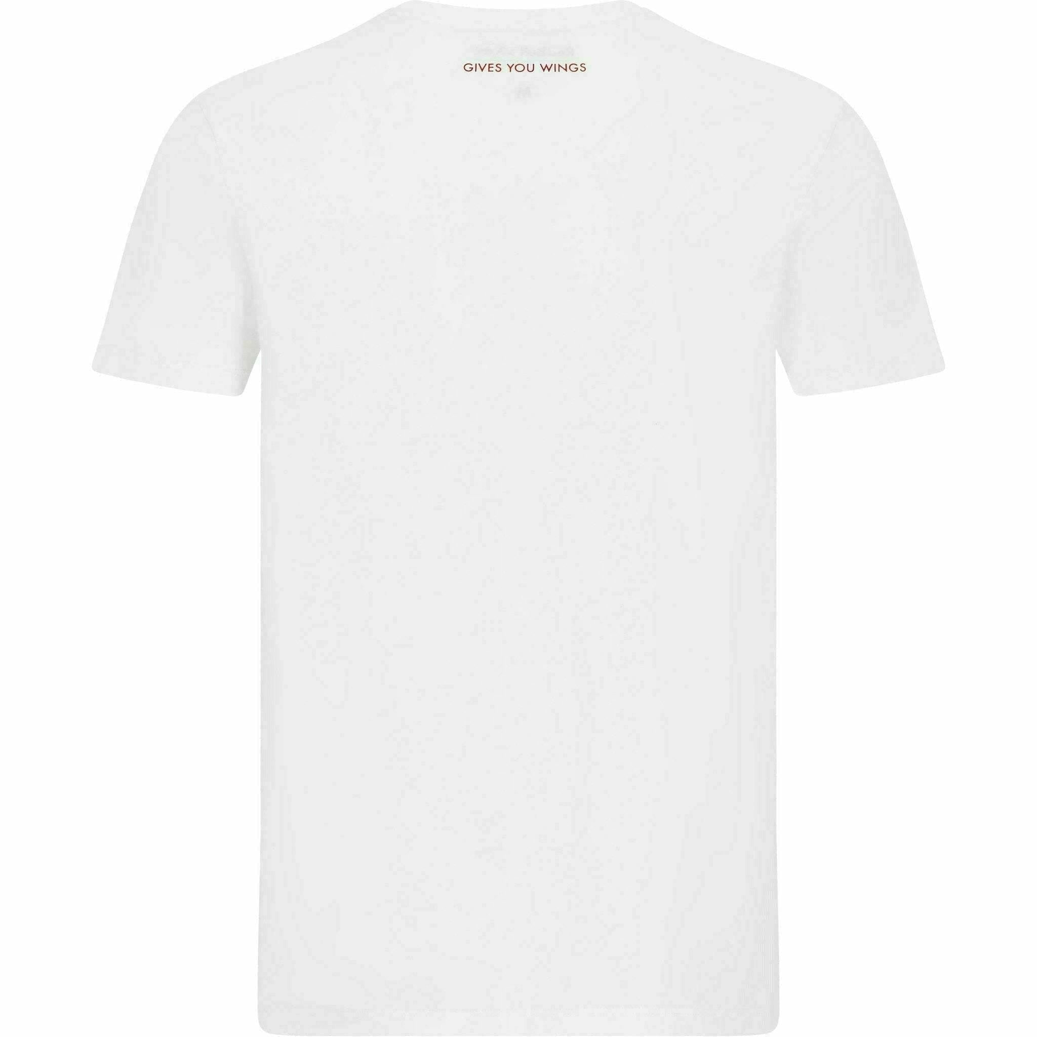 Red Bull Racing F1 Men's Large Logo T-Shirt - Navy/White/Orange