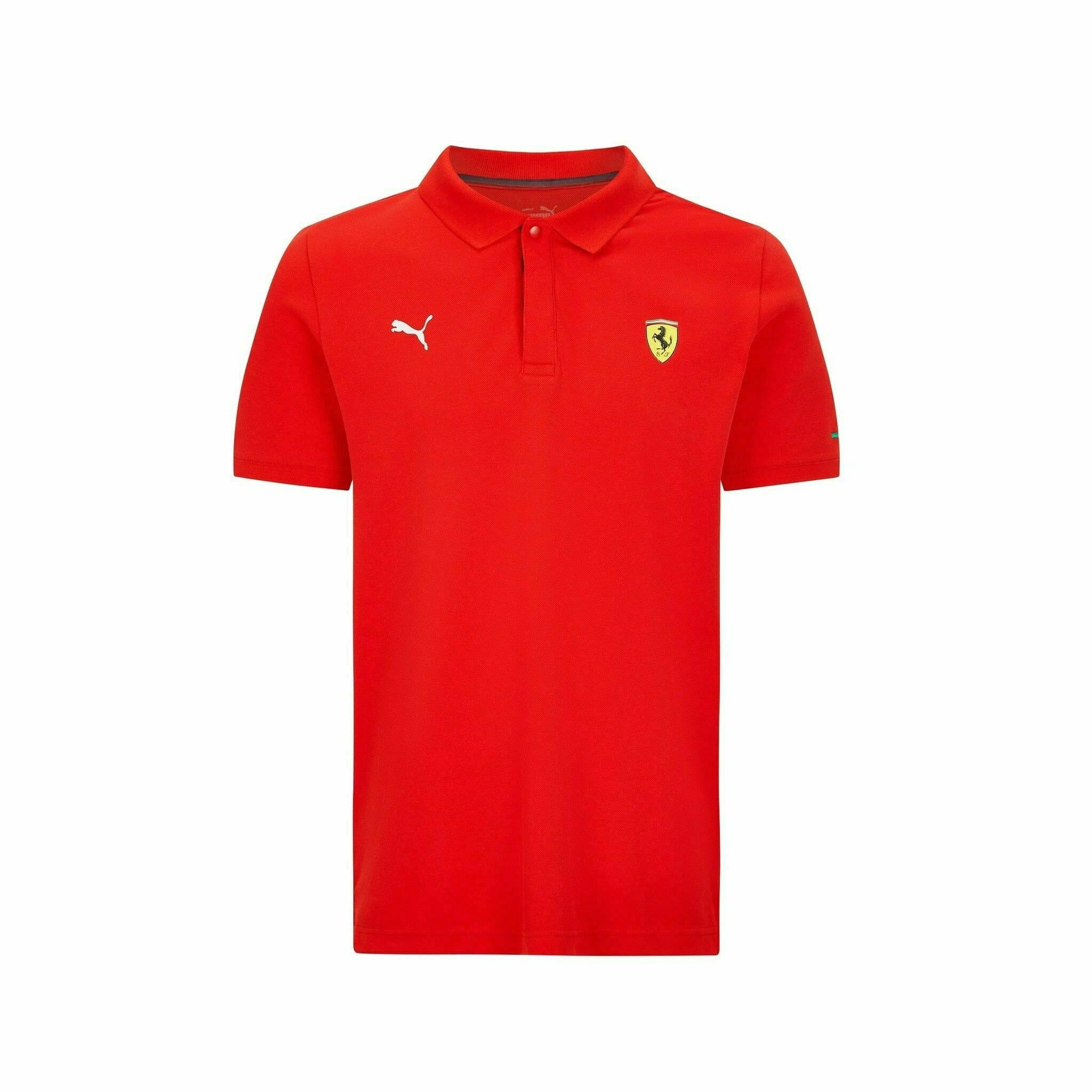 Secreto Marchitar perfil Scuderia Ferrari Men's Puma Small Shield Logo Polo Shirt-Red/Black – CMC  Motorsports®