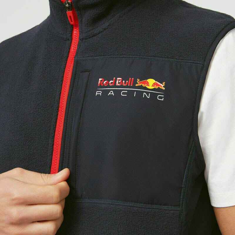 Red Bull Racing All Over Print Hoodie by Puma - Light Grey