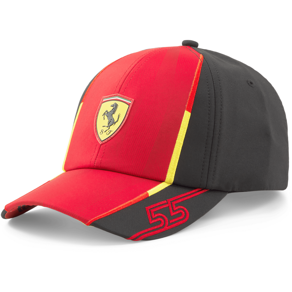 Scuderia Ferrari F1 2023 Kids Carlos Sainz Team Baseball Hat -Youth ...