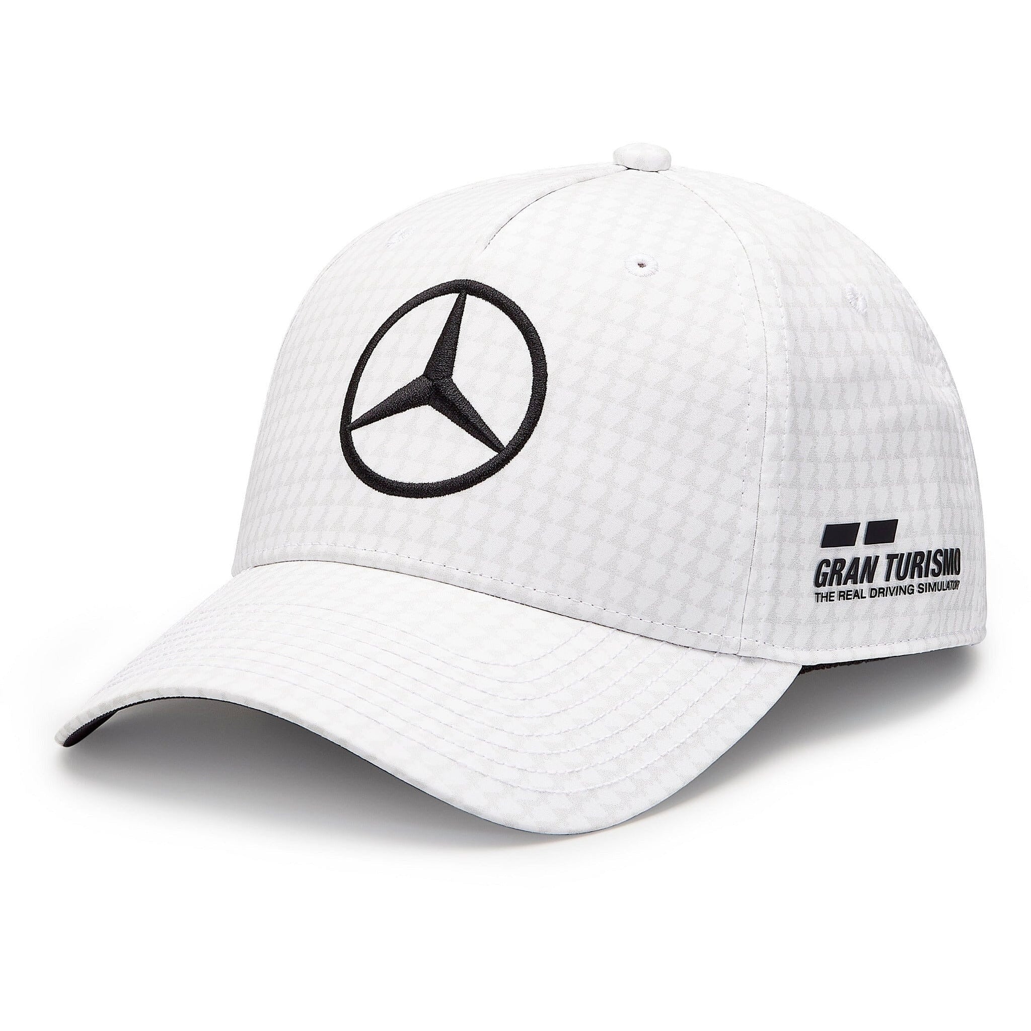 Mercedes AMG Motorsports® F1 Hat Hamilton Baseball – Petronas 2023 CMC -Black/White Lewis