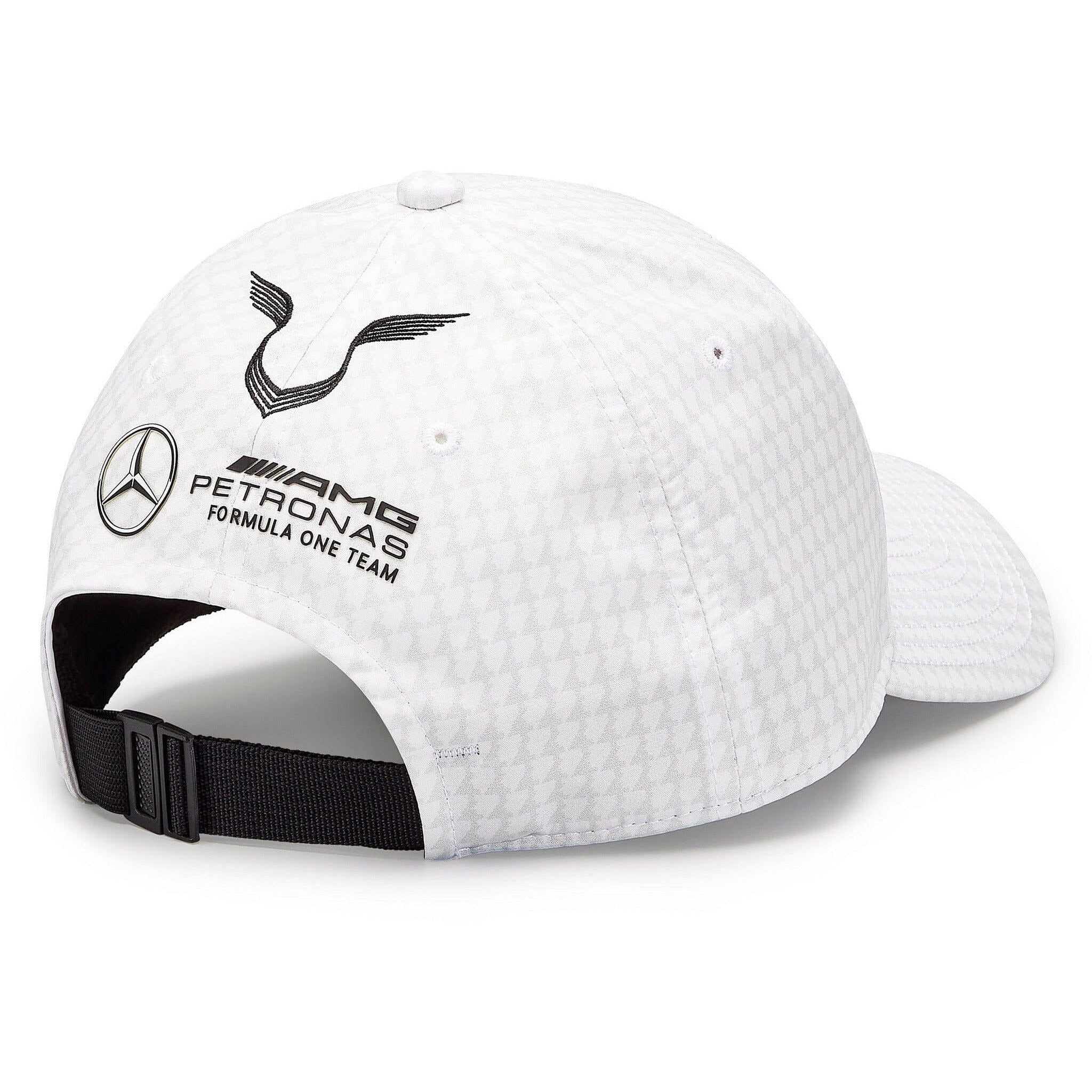 Mercedes AMG Hamilton Baseball Hat Motorsports® Petronas CMC 2023 F1 -Black/White Lewis –