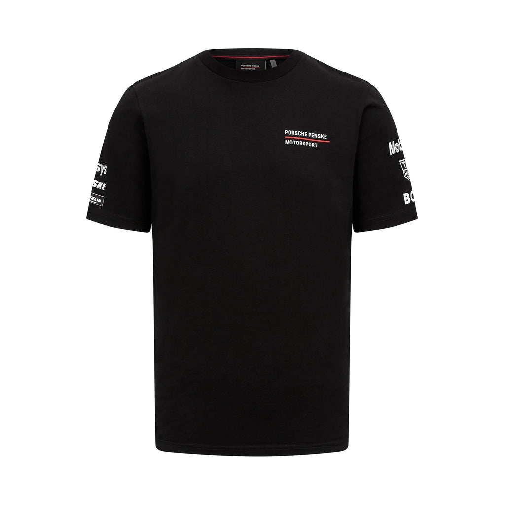 Porsche Penske Motorsport Team T-Shirt - Black – CMC Motorsports®