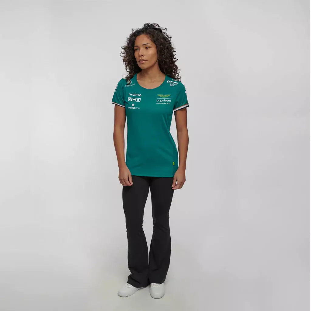 Aston Martin Cognizant F1 2023 Women's Team Polo Shirt- Green – CMC  Motorsports®