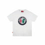 Alfa Romeo Racing Men's Classic Large Logo T-Shirt T-shirts Lavender