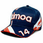 Alpine Racing F1 2021 Team Fernando Alonso Kimoa Dark Blue Hat - Baseball/Flatbrim Hats Midnight Blue