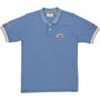 Le Mans 24 Hours Men's Legende Raglan Polo - Cream/Blue Polos Light Slate Gray