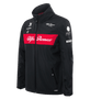 Alfa Romeo Racing F1 2023 Men's Team Softshell Jacket - Black Jackets Alfa Romeo 