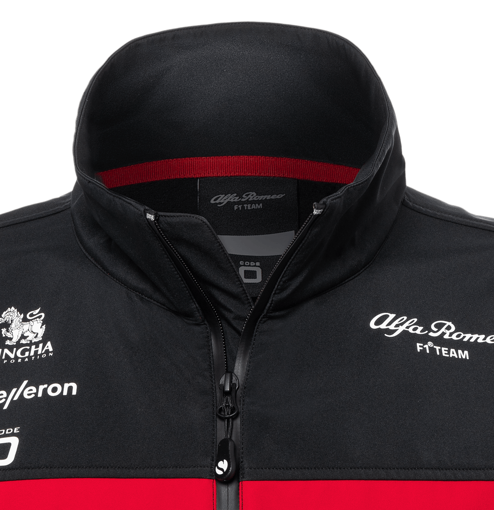 Alfa Romeo Racing F1 2023 Women's Team Softshell Jacket - Black Jackets Alfa Romeo 