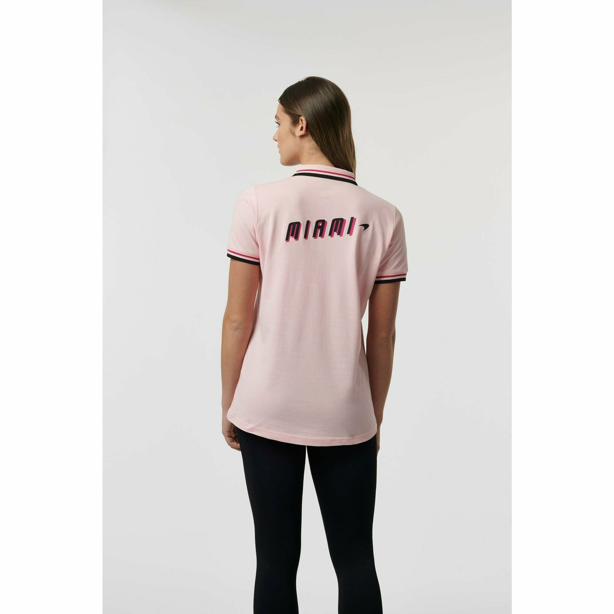 McLaren F1 Women's Miami Graphic Polo Shirt-Crystal Rose – CMC