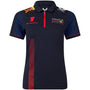 Red Bull Racing F1 Women's 2023 Max Verstappen Team Polo Shirt- Navy Polos Light Gray