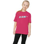 McLaren F1 Kids Miami Neon Graphic T-Shirt-Black/Vice Blue/Beetroot Purple T-shirts Maroon