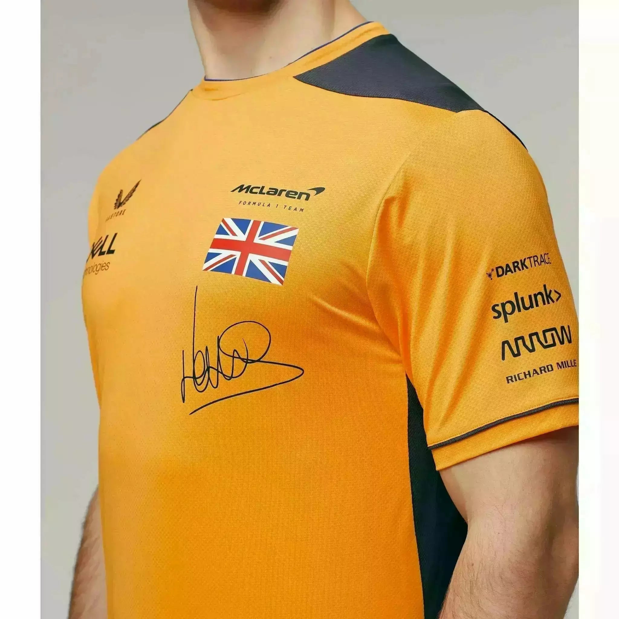 McLaren 2022 Team Set Up T-Shirt - Orange