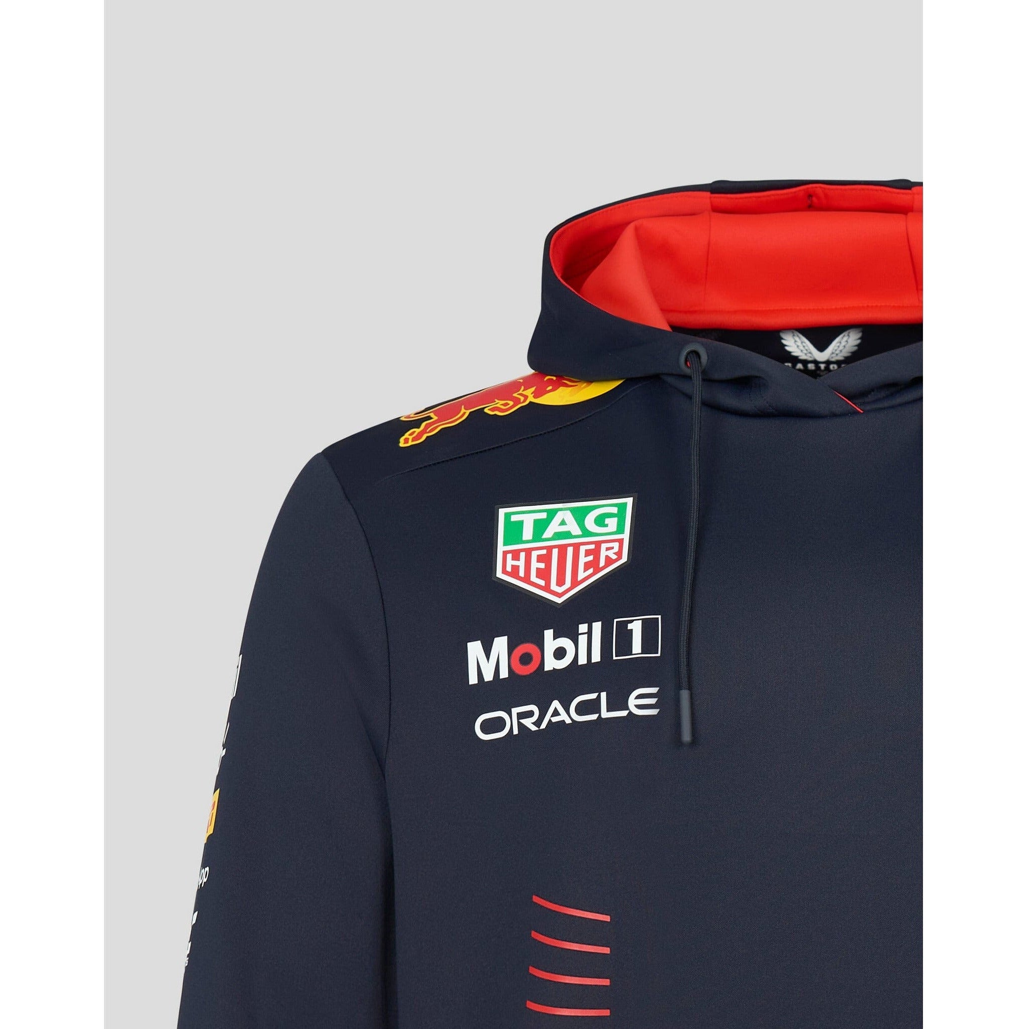 Red Bull Racing F1 Men's 2023 Team Pullover Hoodie- Navy - XL