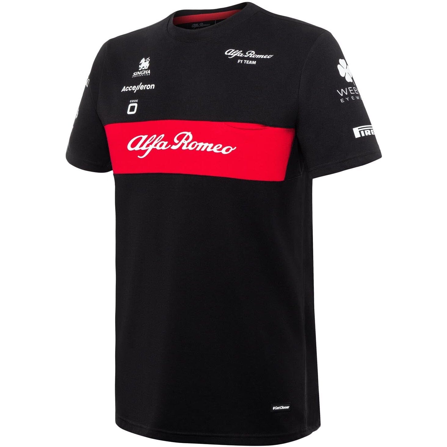 Alfa Romeo Racing F1 2023 Men's Team T-Shirt - Black – CMC Motorsports®