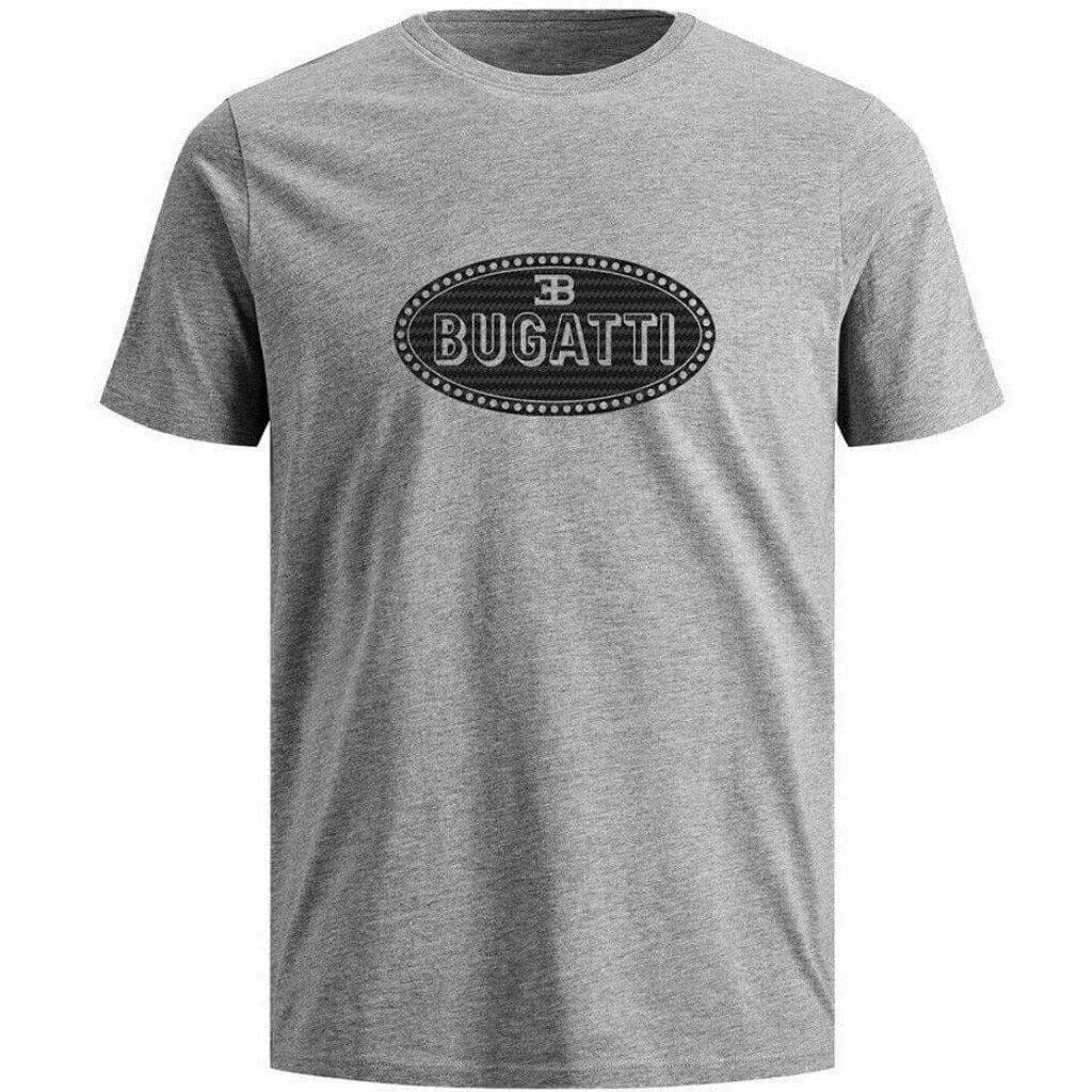 Bugatti Men's Macaron T-Shirt Blue/Gray T-shirts Dark Gray