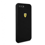 FERRARI BLACK SMOOTH SILICONE HERITAGE CASE Phone Cases Black