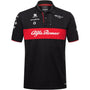 Alfa Romeo Racing F1 2023 Kids Team Polo Shirt- Black Polos Alfa Romeo 