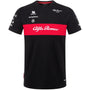 Alfa Romeo Racing F1 2023 Men's Team T-Shirt - Black T-shirts Alfa Romeo 